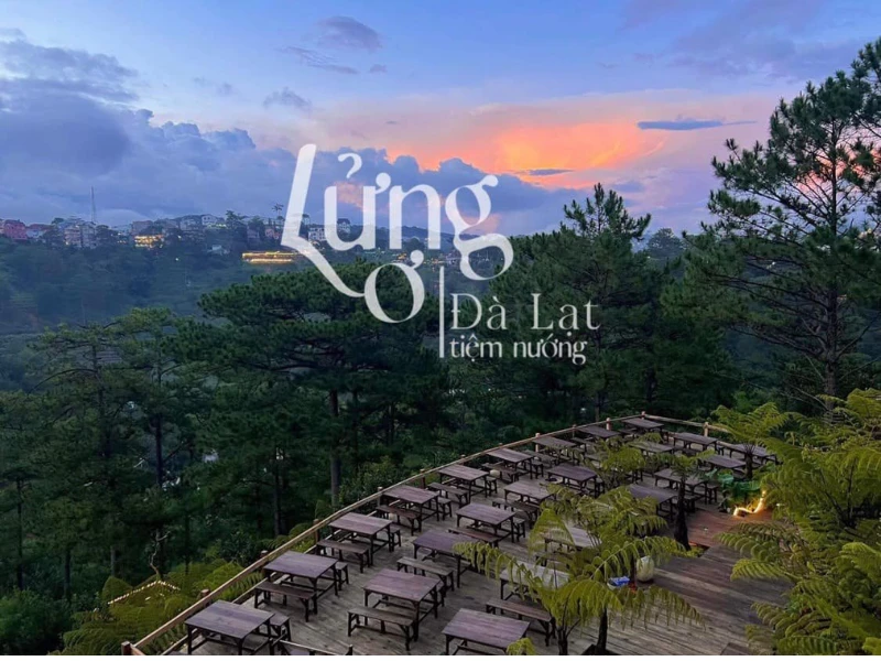 Tiệm nướng lửng lơ Đà Lạt